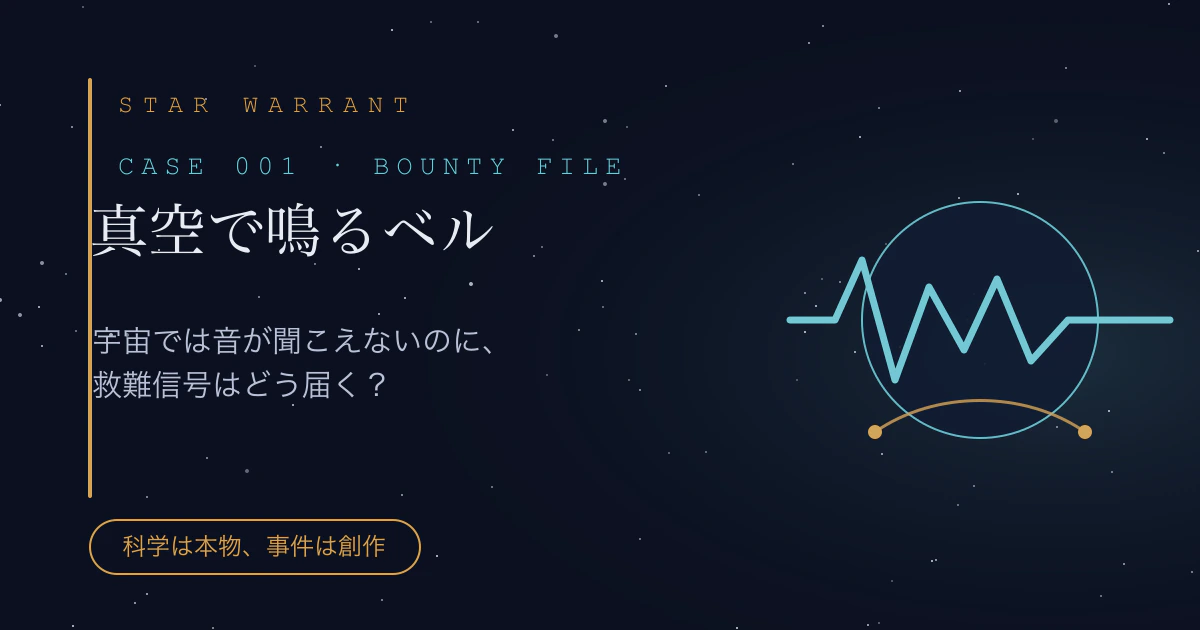 CASE 001「真空で鳴るベル」の事件サムネイル
