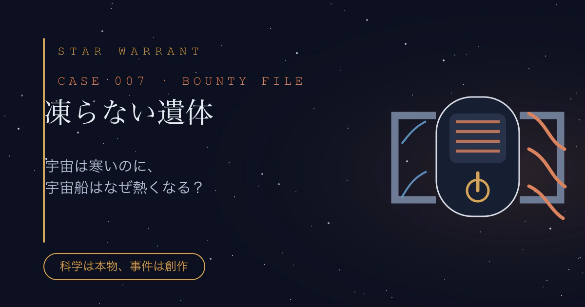 CASE 007「凍らない遺体」の事件サムネイル