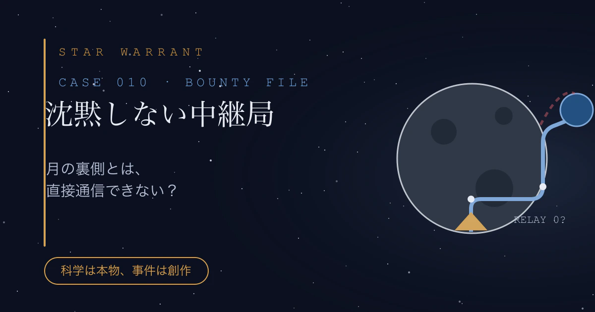 CASE 010「沈黙しない中継局」の事件サムネイル