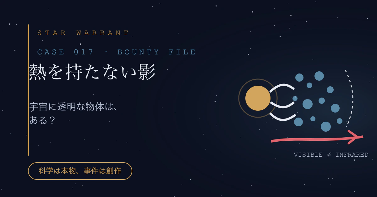 CASE 017「熱を持たない影」の事件サムネイル