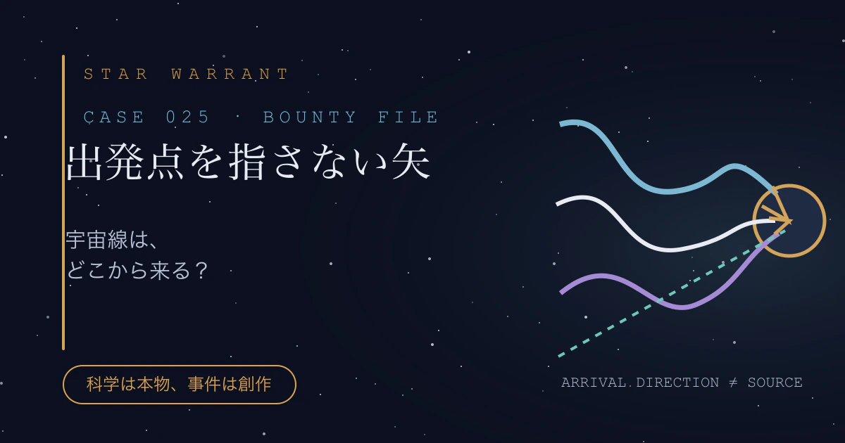 CASE 025「出発点を指さない矢」の事件サムネイル