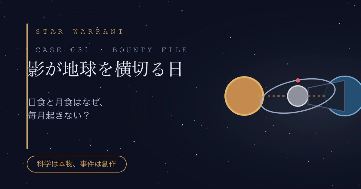 CASE 031「影が地球を横切る日」の事件サムネイル
