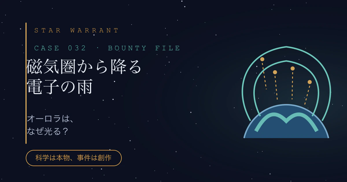 CASE 032「磁気圏から降る電子の雨」の事件サムネイル