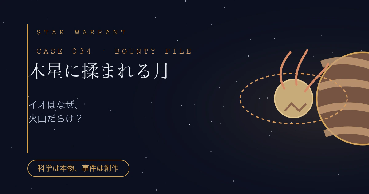 CASE 034「木星に揉まれる月」の事件サムネイル