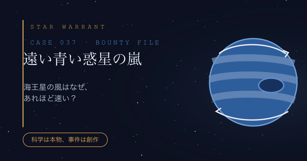 CASE 037「遠い青い惑星の嵐」の事件サムネイル