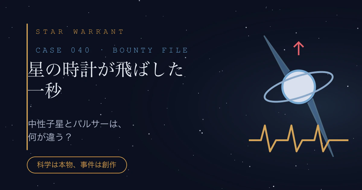CASE 040「星の時計が飛ばした一秒」の事件サムネイル