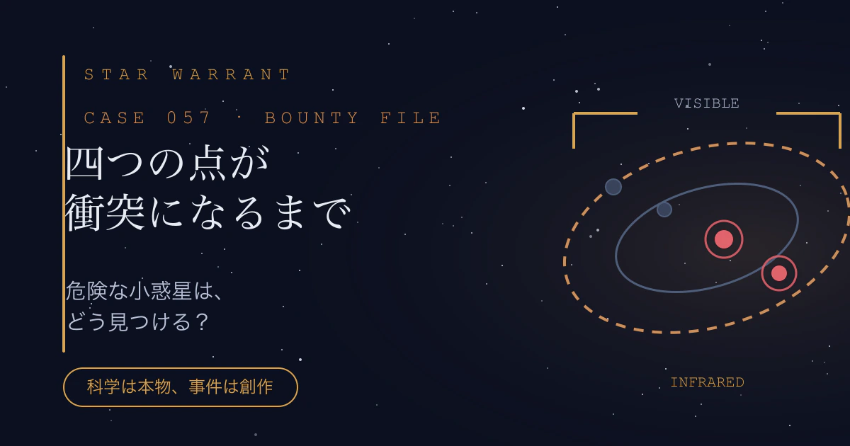 CASE 057「四つの点が衝突になるまで」の事件サムネイル
