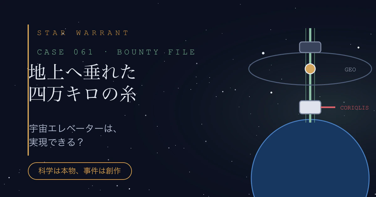 CASE 061「地上へ垂れた四万キロの糸」の事件サムネイル