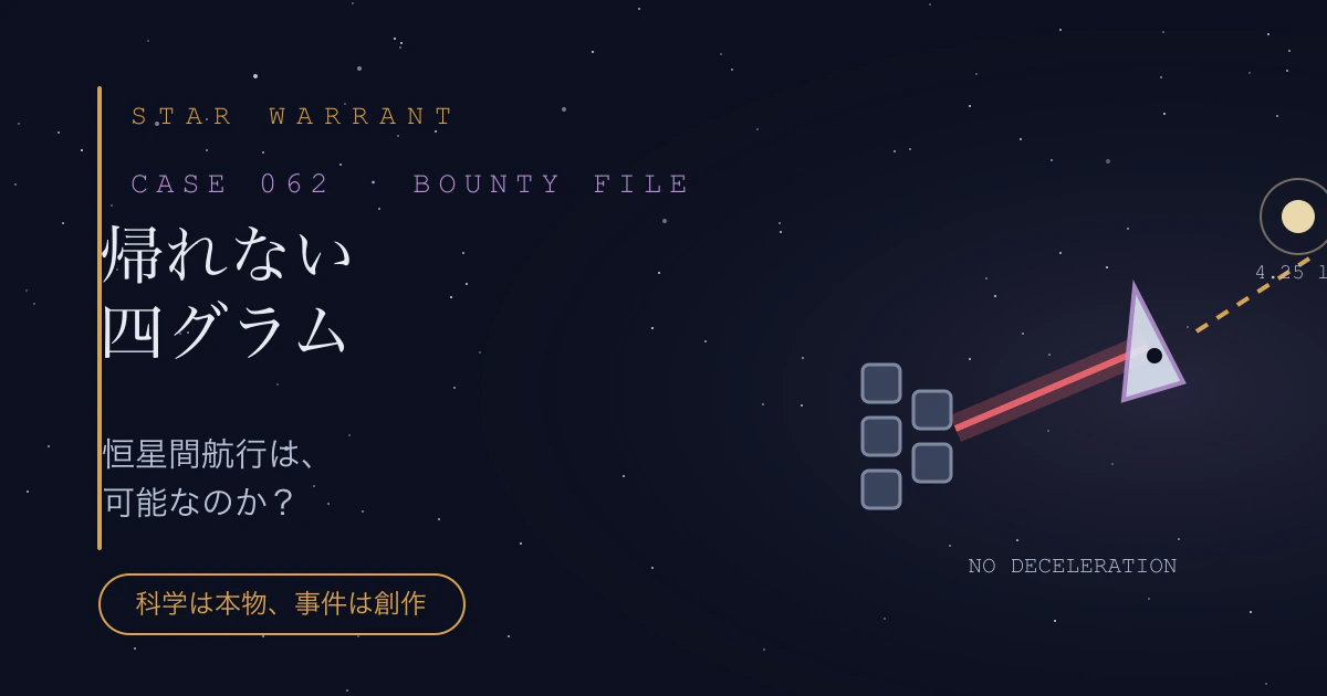 CASE 062「帰れない四グラム」の事件サムネイル