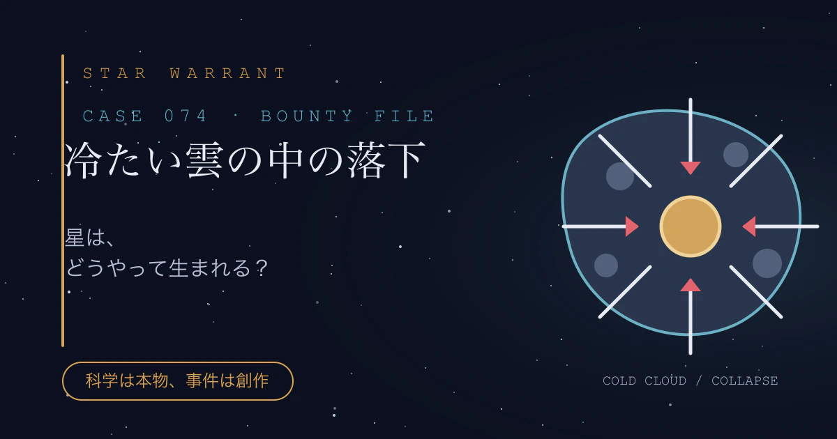 CASE 074「冷たい雲の中の落下」の事件サムネイル