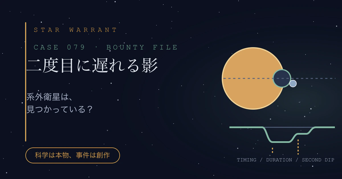 CASE 079「二度目に遅れる影」の事件サムネイル